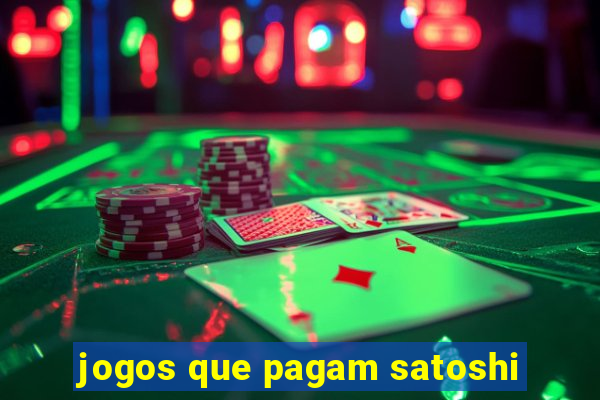 jogos que pagam satoshi